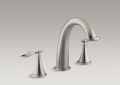 Kohler T314-4M-BN Deck-Mount High-Flow Bath Faucet, Lever Handles