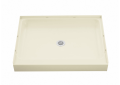 Sterling 72111100-96 42 inch x 34 inch x 4-1/2 inch Ensemble Series Shower Base - Biscuit