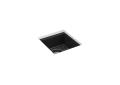 Kohler® 33711-CM1 K-33711 Billings Bar Sink, Matte Black, Rectangle Shape, 15-1/4 in L x 15-9/16 in W Bowl x 8 in D Bowl, 8-5/8 in H x 18-5/16 in W x 17-1/2 in L, Undermount Mounting, Neoroc Composite
