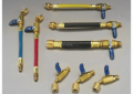 Yellow Jacket® FlexFlow™ 25980 Low Loss Adapter Hose, 1/4 in ID x 6 in L, -20 to 180 deg F
