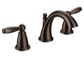 Moen T6620ORB Brantford Two Handle Widespread Bathroom Faucet - Oil Rubbed Bronze