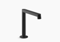 Kohler K-77969-BL Components(R) Bathroom Sink Spout with Row Design - Matte Black