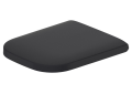DURAVIT 0064591300 Happy D.2 Removable Toilet Seat and Cover, Matte Anthracite, Slow Close Hinge, Import