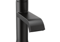 Moen 6702BL Genta One-Handle High Arc Bathroom Faucet - Matte Black