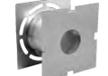 Duravent FSWPT3 3 inch Stainless Steel Gas Vent Wall Pass Through