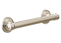 Moen® YG6412NL Belfield™ Designer Grab Bar, 1-1/4 in Dia x 12 in L, Polished Nickel, Stainless Steel, Import