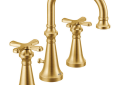 Moen TS44103BG Colinet Two-Handle High Arc Bathroom Faucet - Brushed Gold