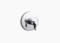 Kohler K-TS78015-4-CP Components(TM) Rite-Temp(R) Shower Valve Trim with Lever Handle - Polished Chrome