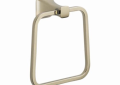 DELTA® 75246-PN Tesla® Towel Holder, 2-7/8 in OAD x 7-7/16 in OAH, Metal, Polished Nickel, Import