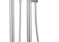 Dornbracht 25943892-00 Tara Floor-Mounted Tub Filler with Handshower Set - Chrome