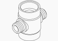 Kohler K-73231 One Piece Tee