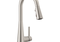 MOEN 7864SRS Sleek Spot Resist Stainless One-Handle High Arc Pulldown Kitchen Faucet