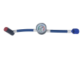 PRO CHARGE™ 4507 Charging Hose With Gauge, 1/4 in Nominal, 12 in L, Domestic