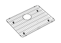 Elkay® CTXOBG1914 Bottom Grid, Crosstown®, 19-3/8 in L x 14-1/8 in W x 1-1/4 in H, Polished Stainless Steel, Import