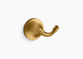 Kohler K-27427-2MB Tone(TM) Robe Hook - Vibrant Brushed Moderne Brass