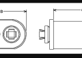 Ruud 43-25134-22 10/440 Single Oval Capacitor