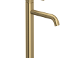 Rohl® TE02D1LMAG Tenerife Bathroom Faucet, 1.2 gpm Flow Rate, 1 Handles, 1 Faucet Holes, Antique Gold, Transitional Function