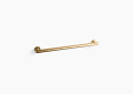 Kohler K-11893-2MB Purist(R) 24" Grab Bar - Vibrant Brushed Moderne Brass
