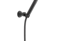 DELTA® 55085-BL Premium Wall Mount Hand Shower, Compel®, 1 Shower Head, 2 gpm, 60 to 82 in L Hose, 1/2-14 Male NPSM Connection, Matte Black, Import