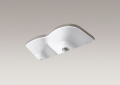 Kohler 5839-5U-0 Smart Divide(R) Undercounter Kitchen Sink