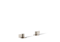 Kohler K-77974-4-BN Components(R) Lever Bathroom Sink Faucet Handles - Vibrant Brushed Nickel