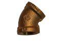 1/2 Inch Lead Free Brass 45 Degree Elbow