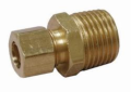 3/8 OD X 3/8 Inch Lead Free Brass Compression x Male Adapter