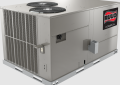 Ruud RGED-ZS150ACB22BAACA0 Commercial Achiever Plus 12-1/2 Ton Air Conditioner / Natural Gas Convertible Air Flow Warm Air Furnace Package