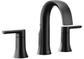 MOEN TS6925BL Doux Matte Black Two-Handle High Arc Bathroom Faucet