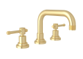 Rohl® A3318ILSUB-2 Campo Bathroom Faucet, 1.2 gpm Flow Rate, Satin Unlacquered Brass