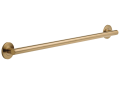 DELTA® 41836-CZ Round Contemporary Decorative Grab Bar, 36 in L x 1-1/4 in Dia, Brilliance® Champagne Bronze, Stainless Steel, Import