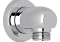 Perrin & Rowe U.5846APC Holborn Handshower Outlet Mount Riser Pair, Brass, Import