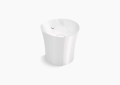 Kohler K-20703-0 Veil(R) Tall Vessel/Pedestal Bathroom Sink Basin - White