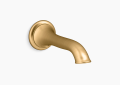 Kohler K-72791-2MB Artifacts(R) Wall-Mount Bath Spout with Flare Design - Vibrant Brushed Moderne Brass