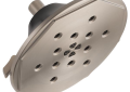 Brizo® 87461-NKBL Rook™ Raincan Shower Head, 2 gpm Min, 4 Sprays, Wall Mount, 8 x 3-7/8 in Head, Import