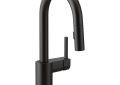 Moen® 5965BL Pull-Down Bar Faucet, Align™, Matte Black, 1 Handle, 1.5 gpm