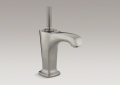 Kohler 16230-4-BN Single-Control Lavatory Faucet, 5-3/8" Spout and Lever Handle