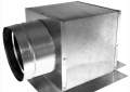 Southwark 177S888 8" x 8" - 8" 26 Gauge Warm Air Ceiling Diffuser Side Outlet