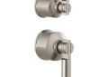 Brizo® HL75P76-NK Invari™ Handle Kit, For Use With Invari™ T75P576-LHP/T75P676-LHP Pressure Balance Valve With Integrated Diverter Trim, Luxe Nickel, Import