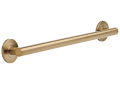 DELTA® 41824-CZ Round Contemporary Decorative Grab Bar, 24 in L x 1-1/4 in Dia, Brilliance® Champagne Bronze, Import
