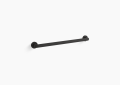 Kohler K-24550-BL Kumin(TM) 24" Grab Bar - Matte Black