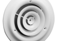 Hart and Cooley 16-10-W 10" Steel Round Ceiling Diffuser - White