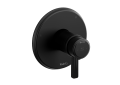 RIOBEL TMMRD45JBK Thermostatic Pressure Balance Trim, Black