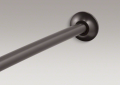 Kohler 9350-2BZ Curved Shower Rod, Transitional Design
