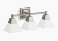 Kohler K-23688-BA03-BNL Memoirs(R) Three-Light Sconce - Vibrant Brushed Nickel