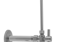 Jaclo® 615-2-72-PCH 615-2-72 Quarter Turn Angle Pattern Toilet Supply Kit, 4 Pieces