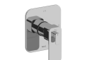 RIOBEL TEQ23C Thermostatic Pressure Balance Trim, 6.3 gpm Shower, Chrome
