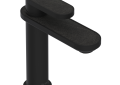 Rohl® MI01D1GQMB Miscelo Low Level Bathroom Faucet, 0.9 gpm Flow Rate, 1 Handles, 1 Faucet Holes, Matte Black, Transitional Function