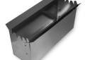 Southwark SP70410 4" x 10" - 8" Pipe 26 Gauge Warm Air Spiral Register Saddle