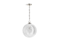 Kohler® 32259-PE01-SNL Pendant, (1) Lamps A19 Lamp, 120 VAC, Polished Nickel Housing
